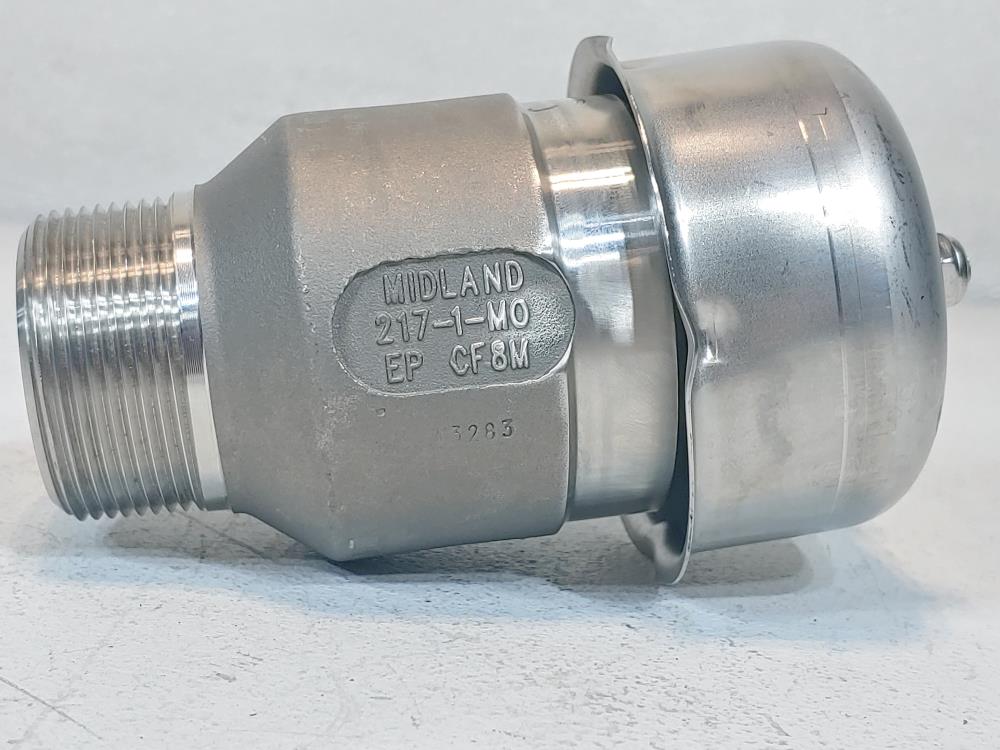 Midland Vacuum Relief Valve A-217-W-NS-VB-05-14 / Part#: 217-84-SS