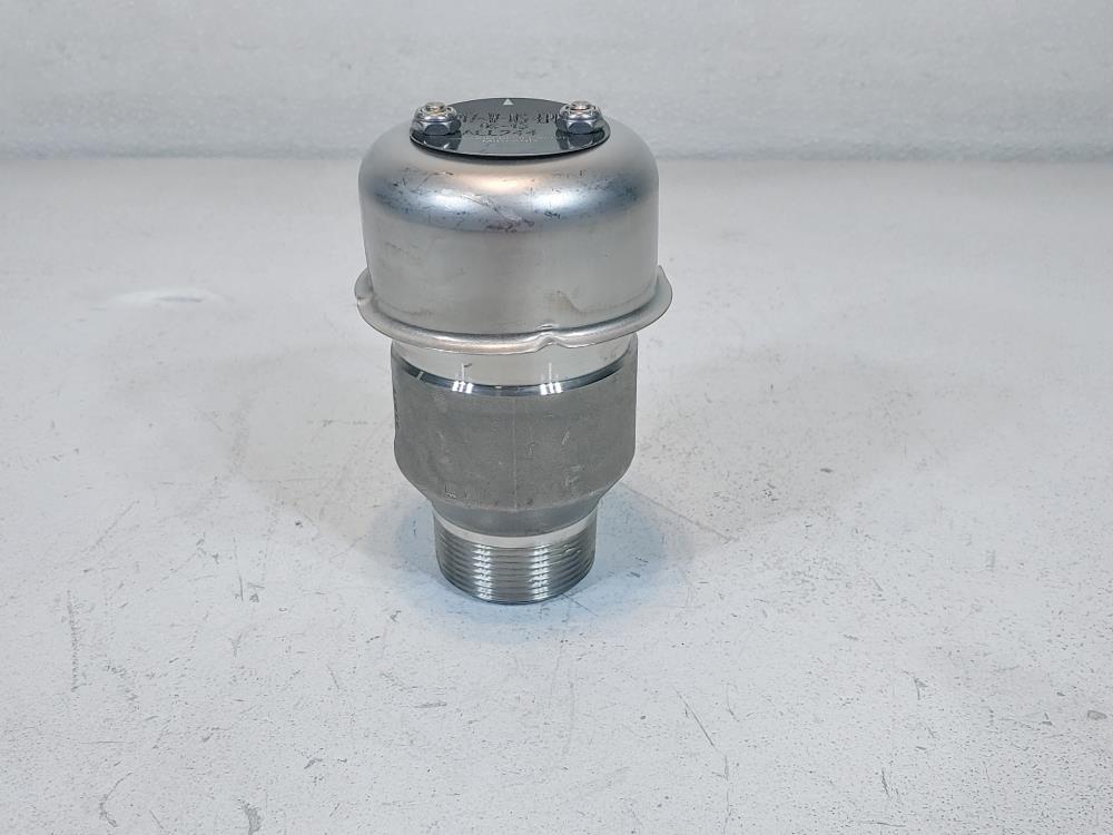 Midland Vacuum Relief Valve Part#: 217-84-SS / A-217-W-NS-EPDM 09-13