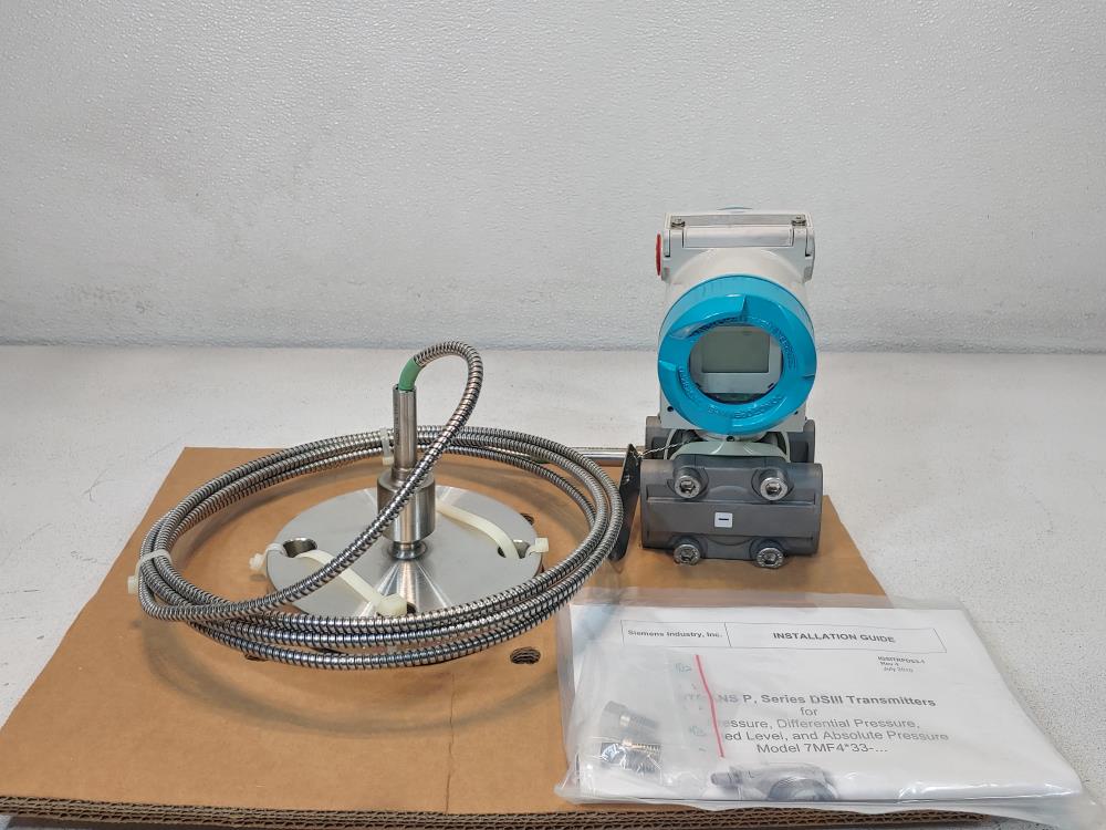 Siemens Sitrans P Transmitter for Absolute Pressure 7MF4333-1GY22-1NC6-Z