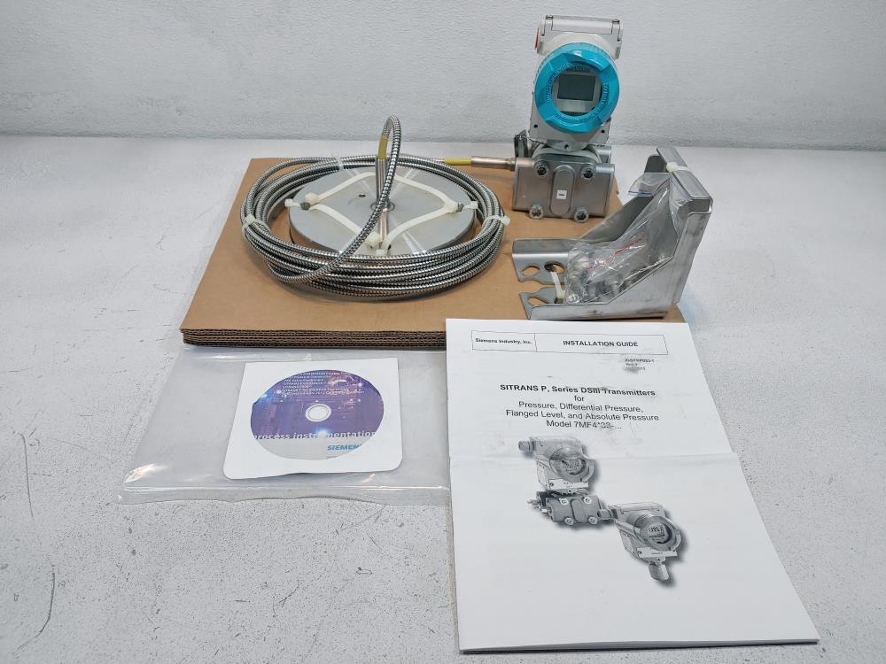 Siemens Sitrans P Transmitter for Absolute Pressure #7MF4433-1EY22-1NC6-Z