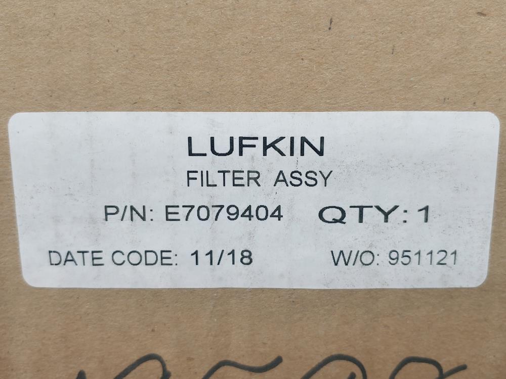 Lufkin  E7079404 Filter Element Assembly
