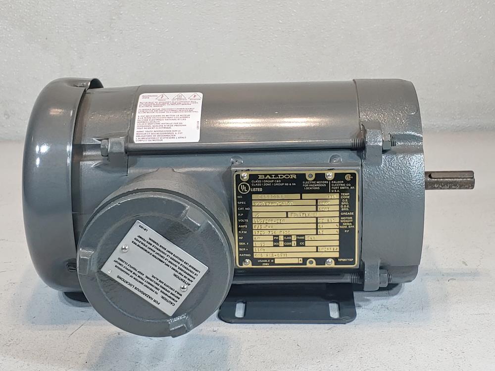 Baldor Motor Model #: CA599132