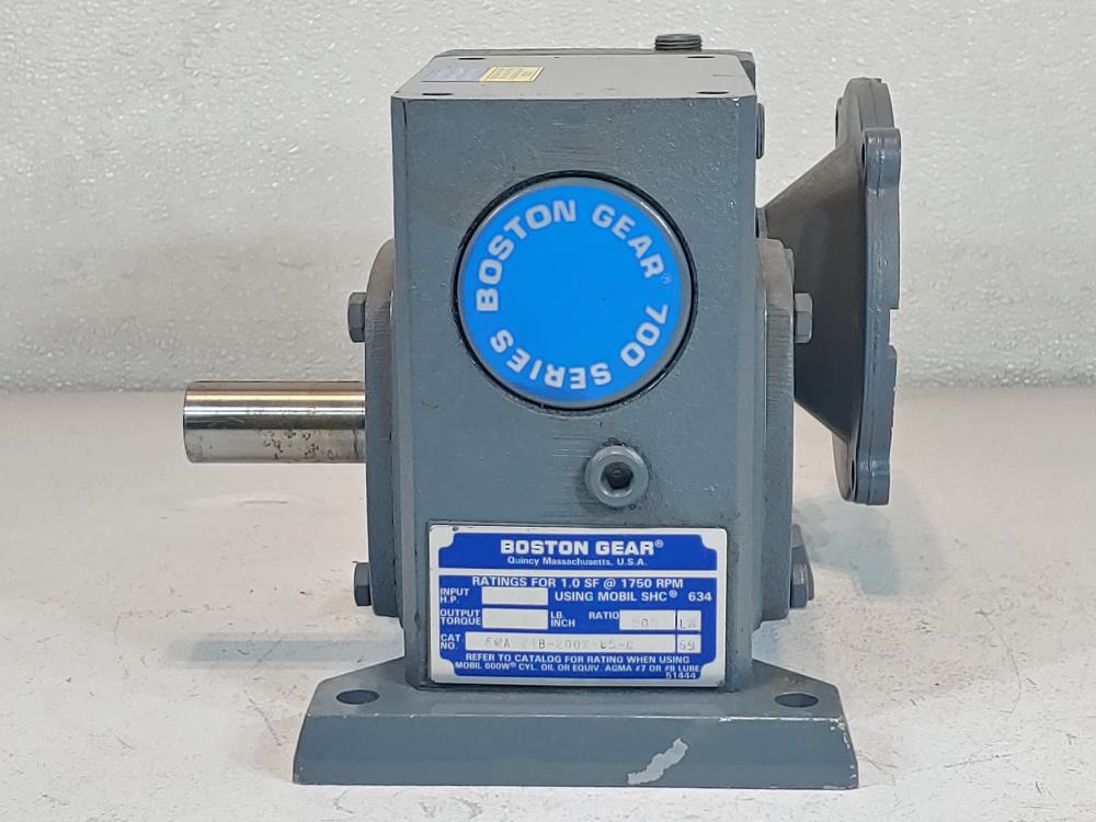 Boston Worm Gear Double Reduction Speed Reducer Model #FWA721B-200X-B5-G