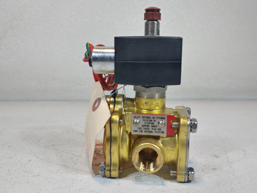 ASCO Red Hat 3-Way Solenoid Valve EF8003H304/EF8316H304