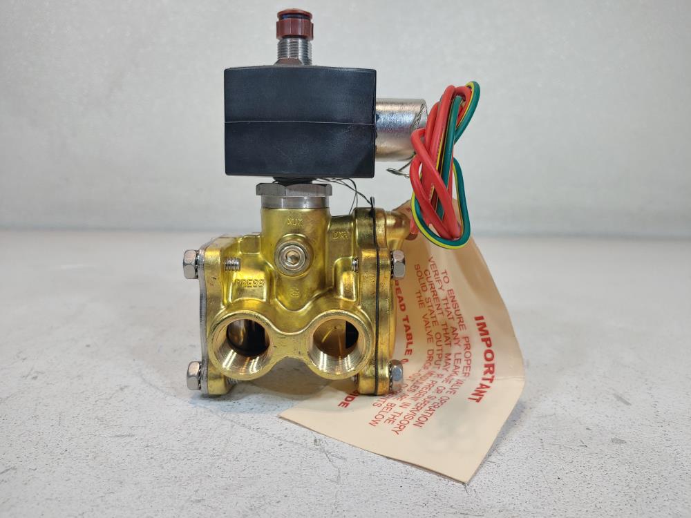 ASCO Red Hat 3-Way Solenoid Valve EF8003H304/EF8316H304