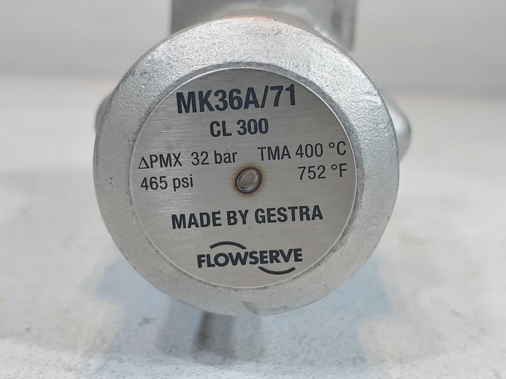 Flowserve Gestra Steam Trap Model#: MK36A/71