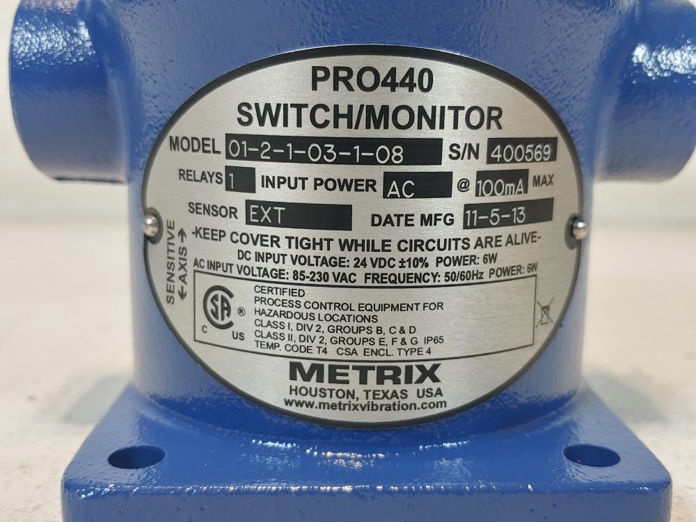 Metrix PRO440 Switch/Monitor #01-2-1-03-1-08