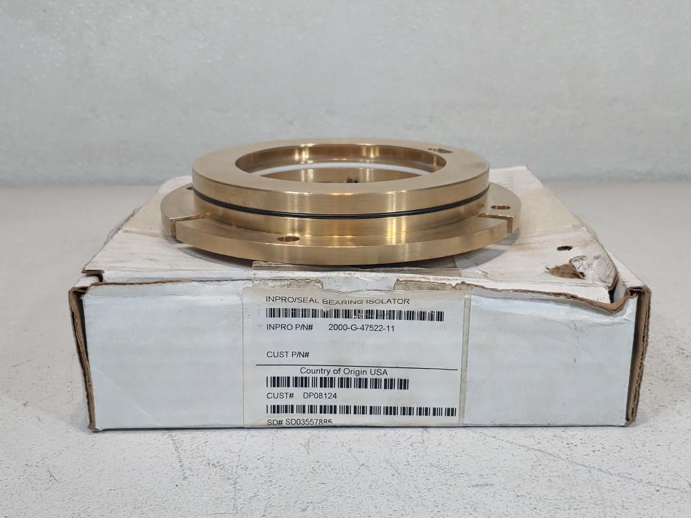 Inpro/Seal Bearing Isolator Part#: 2000-G-47522-1