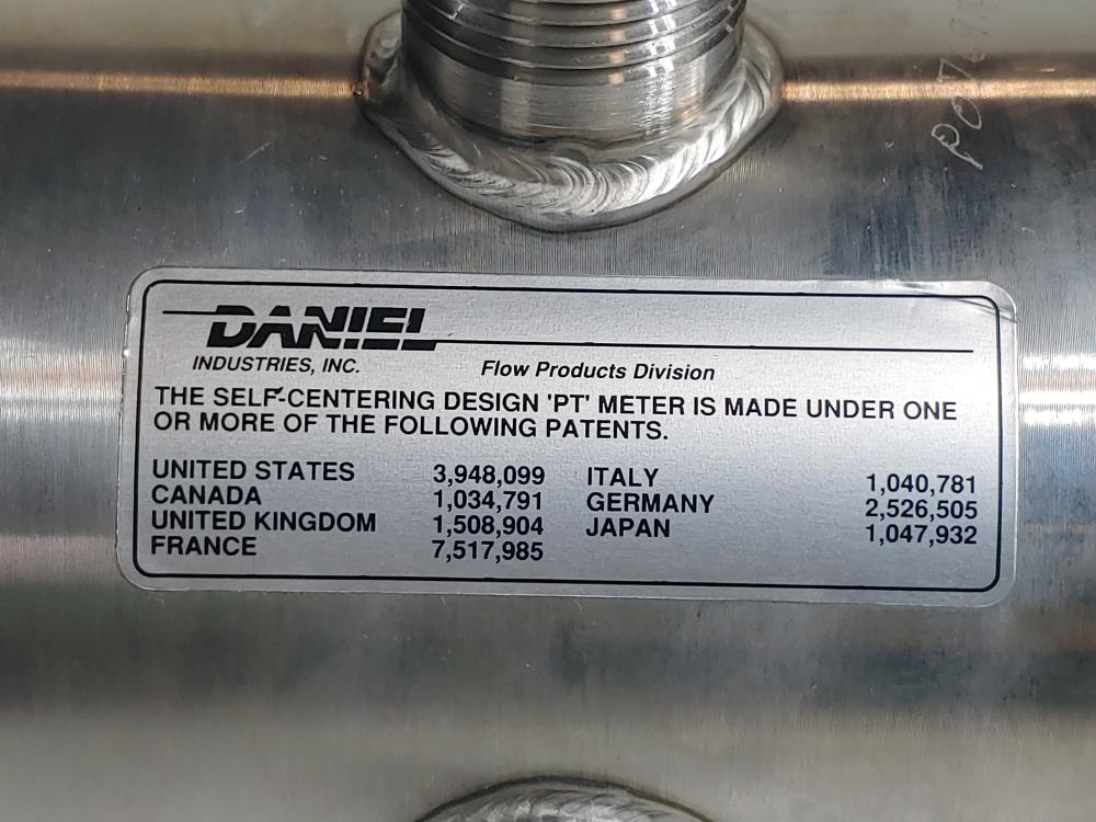 Daniel Liquid "PT" Turbine Meter 4" 300#  Model#: 3403-1P 