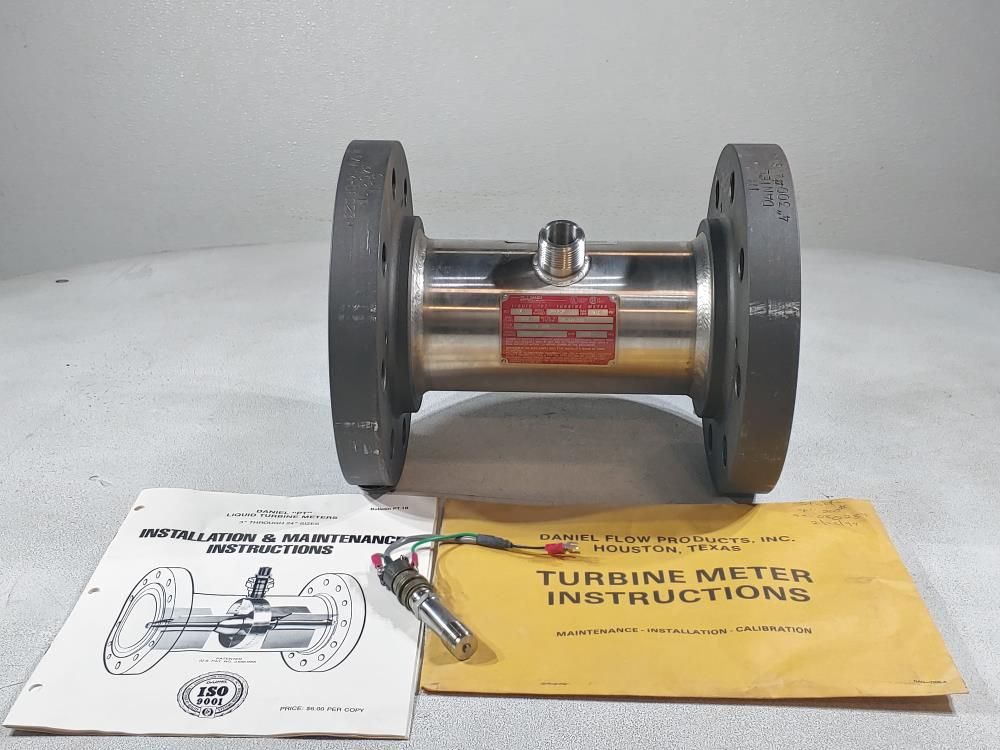 Daniel Liquid "PT" Turbine Meter 4" 300#  Model#: 3403-1P 