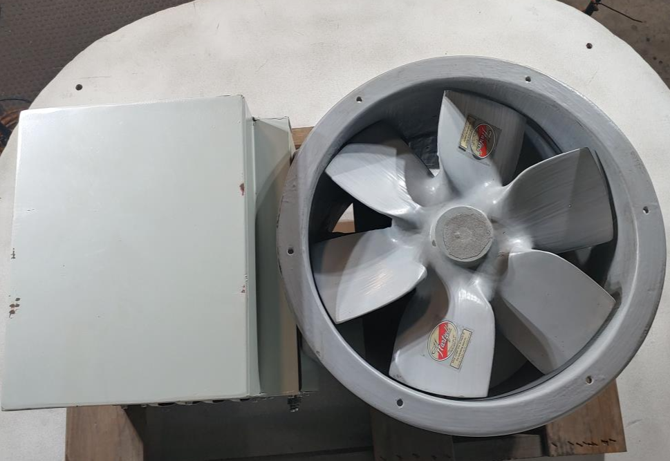 HARTZELL Series 35 Fiberglass Belt Drive Duct Axial Fan - 16"