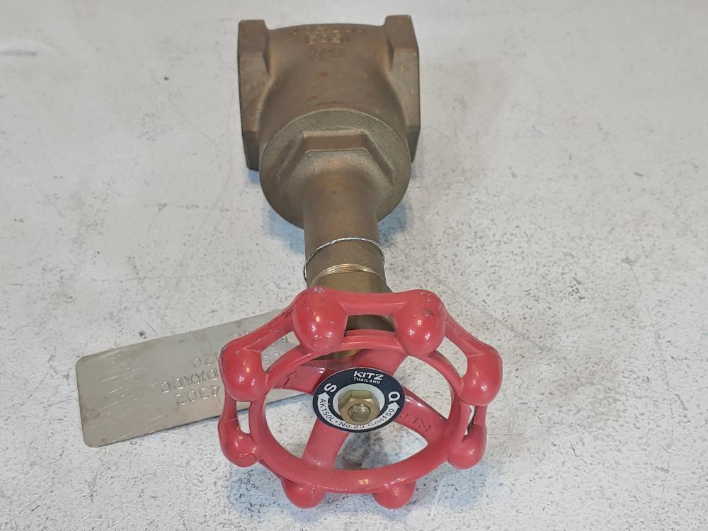 Kitz 1 -1/4" 150# Threaded Gate Valve