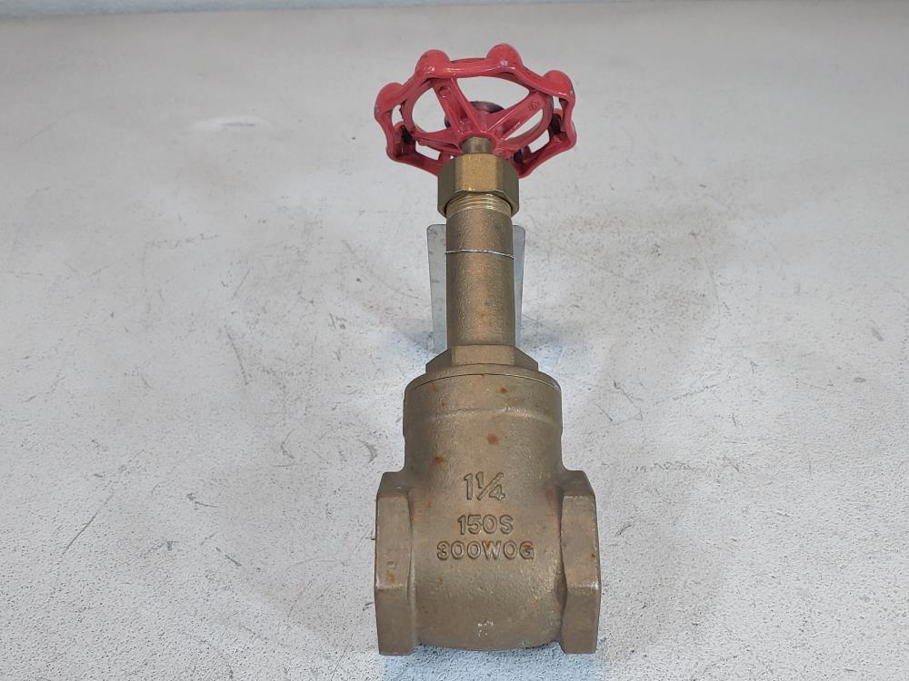 Kitz 1 -1/4" 150# Threaded Gate Valve