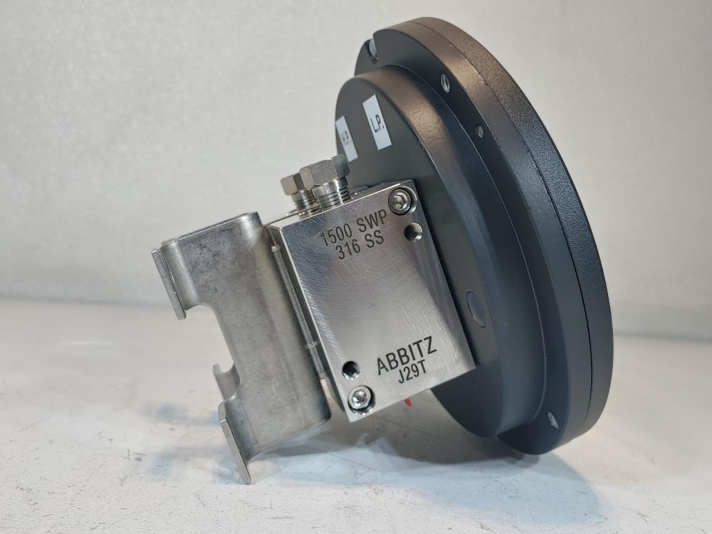 Abbitz 50-0-50 PSI Differential Pressure Indicator/Gauge Model 338C