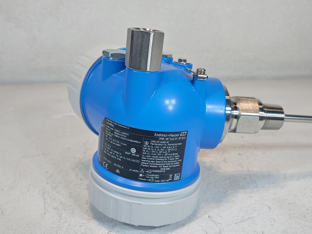 Endress Hauser Levelflex FMP51JJD87/0 Guided Wave Radar Level Transmitter