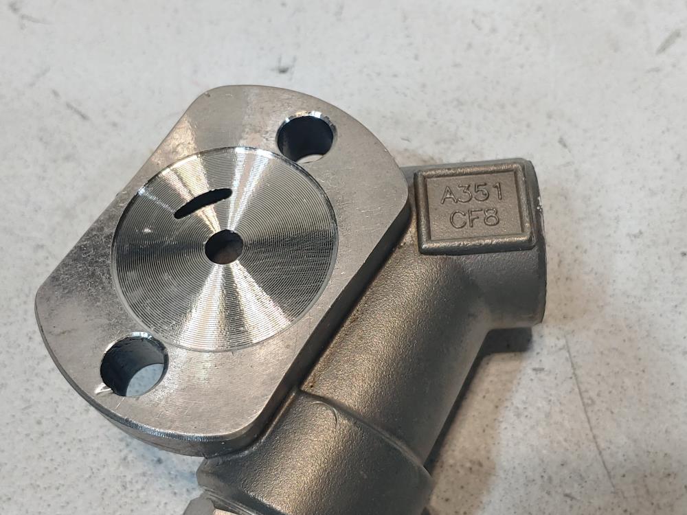 SPIRAX SARCO A351 1/2" Strainer Connection W/Blowdown 