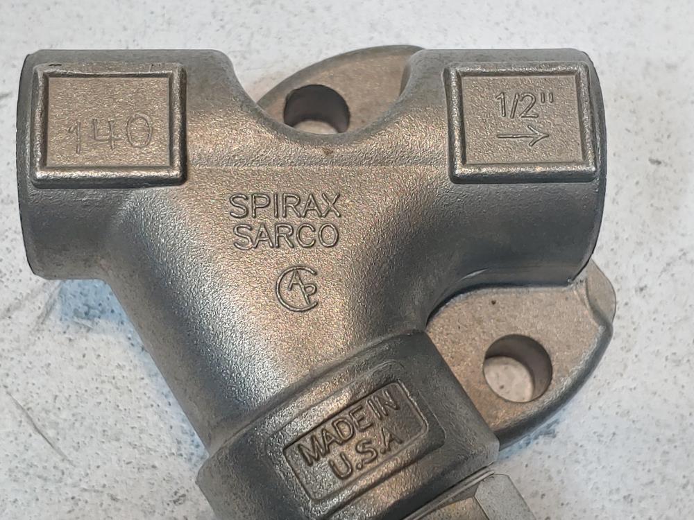 SPIRAX SARCO A351 1/2" Strainer Connection W/Blowdown 