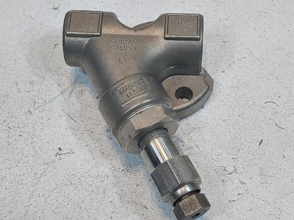 SPIRAX SARCO A351 1/2" Strainer Connection W/Blowdown 