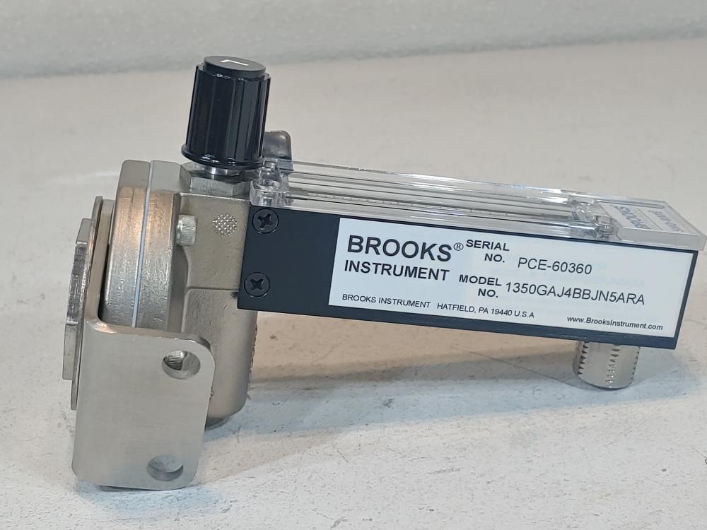 Brooks Instrument Sho-rate Flow Meter 1350GAJ4BBJN5ARA