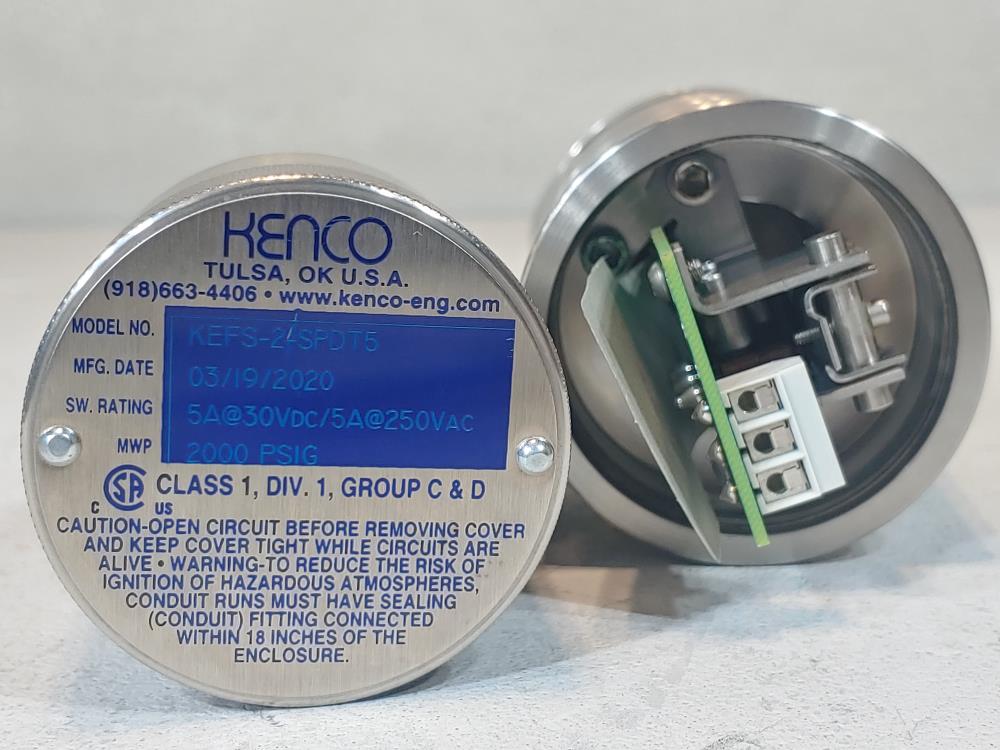 Kenco KEFS Liquid Level Float Switch Type KEFS-2-SPDT5