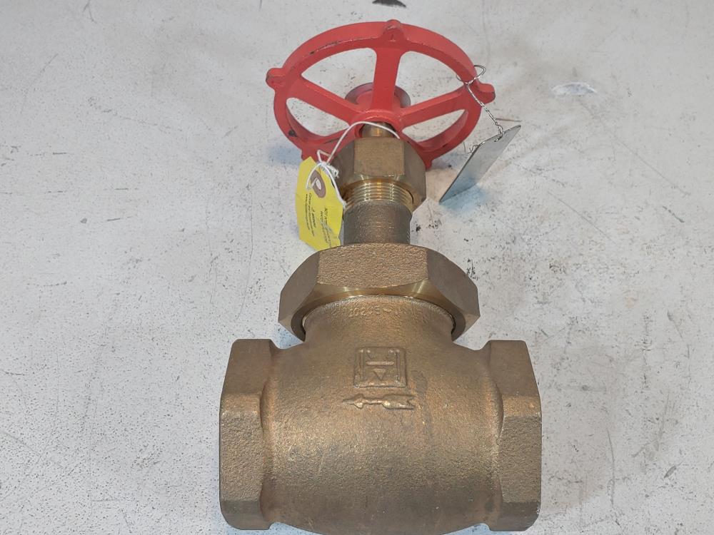 Milwaukee 2" 200 SWP Threaded Bronze Globe Valve 592A