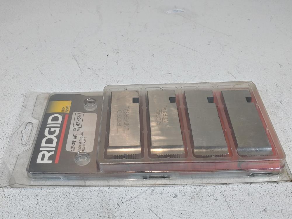 RIDGID 1/2" to 3/4" NPT Pipe Threading Replacement Die Catalog 47765