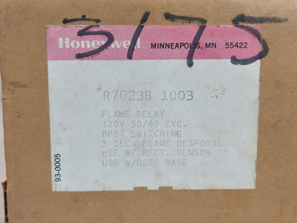 Honeywell R7023B 1003 Flame Relay