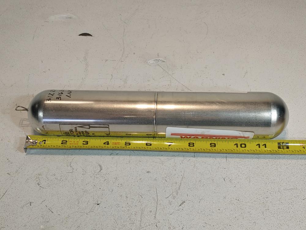 Jerguson Magnicator Magnetic Level Float F23S 12 2.79 Stainless Steel