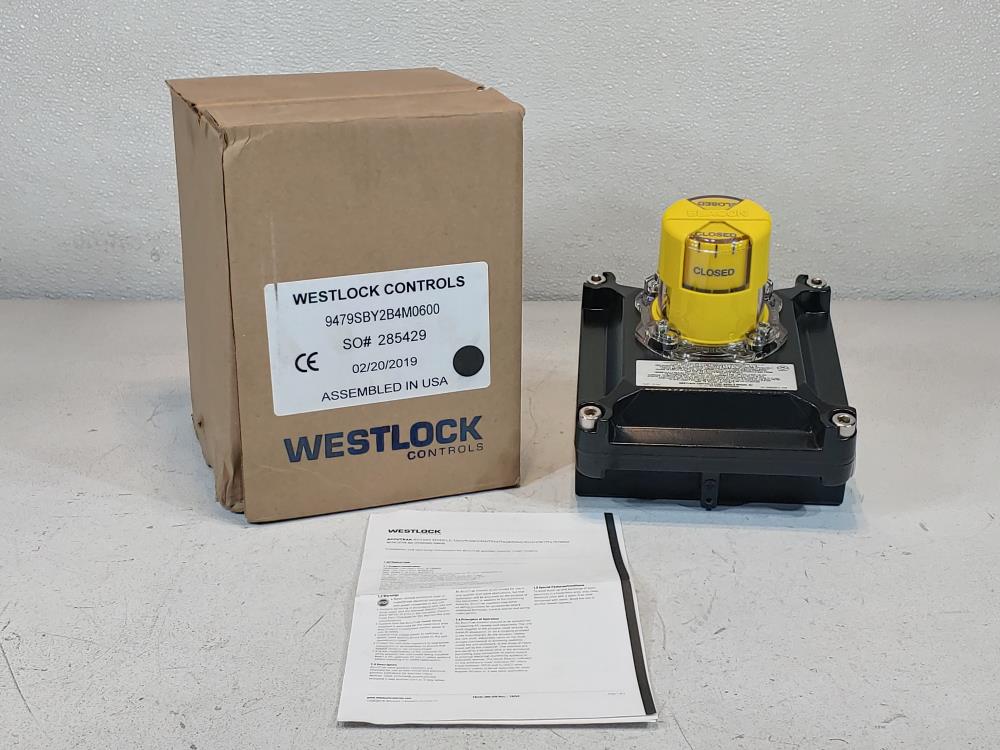 Westlock Valve Control Position Monitor/Proximity Switch 9479SBY2B4M0600