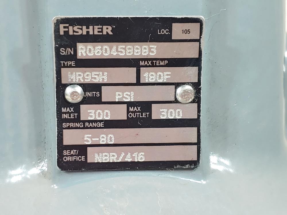 Fisher 2" FNPT WCC Regulator Type MR95H