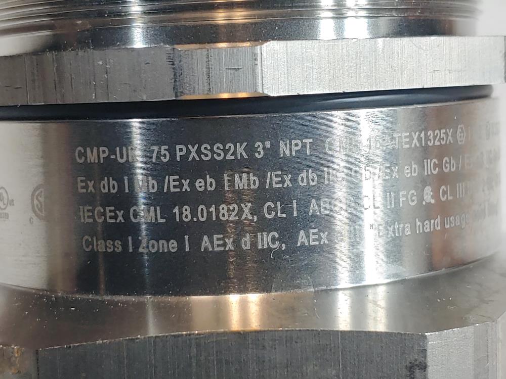 CMPUK 75 PXSS2K 3" NPT Cable Gland
