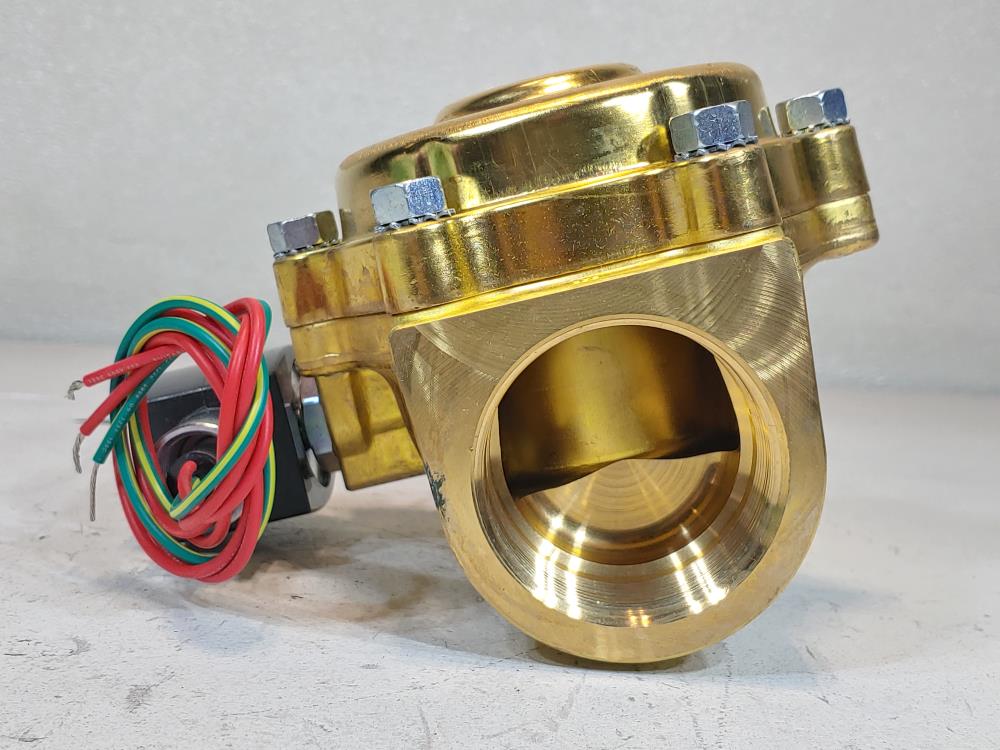 ASCO EF8210G100 / EF8016G1 2" Normally Closed 2-Way Solenoid Valve