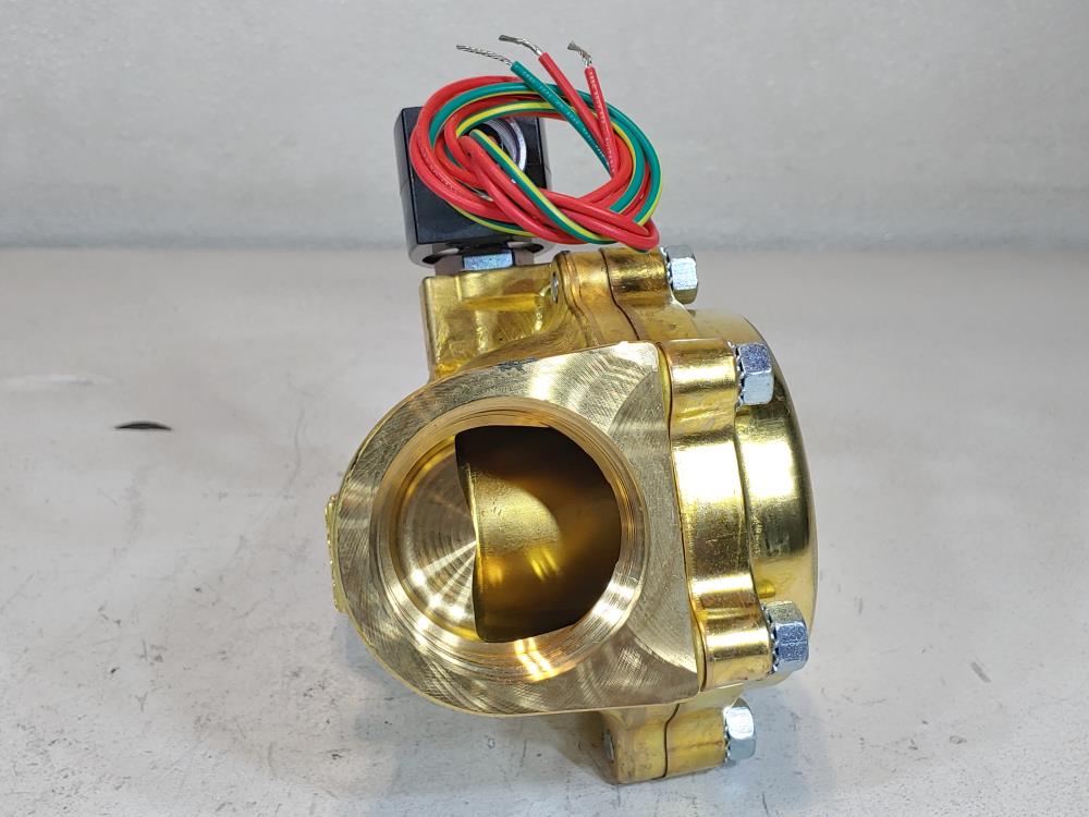 ASCO EF8210G100 / EF8016G1 2" Normally Closed 2-Way Solenoid Valve