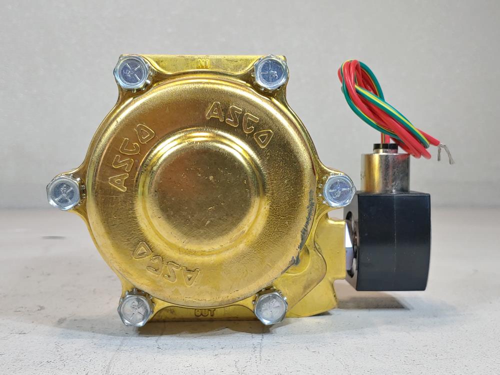 ASCO EF8210G100 / EF8016G1 2" Normally Closed 2-Way Solenoid Valve