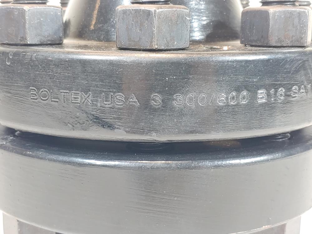 Boltex USA Weld Neck Orifice Flange 3" 600 B16 SA105N STD R742-0218