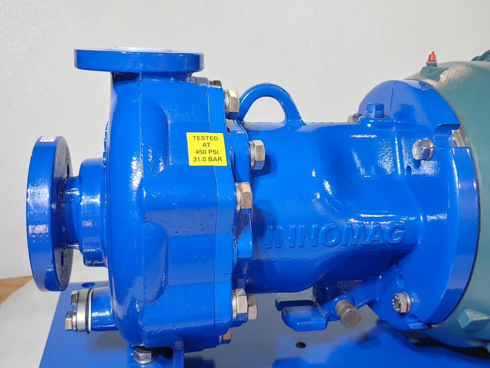 Flowserve Innomag Sealless Pump AA-1.5x1x8" Magnetic Drive w/ 25HP Motor