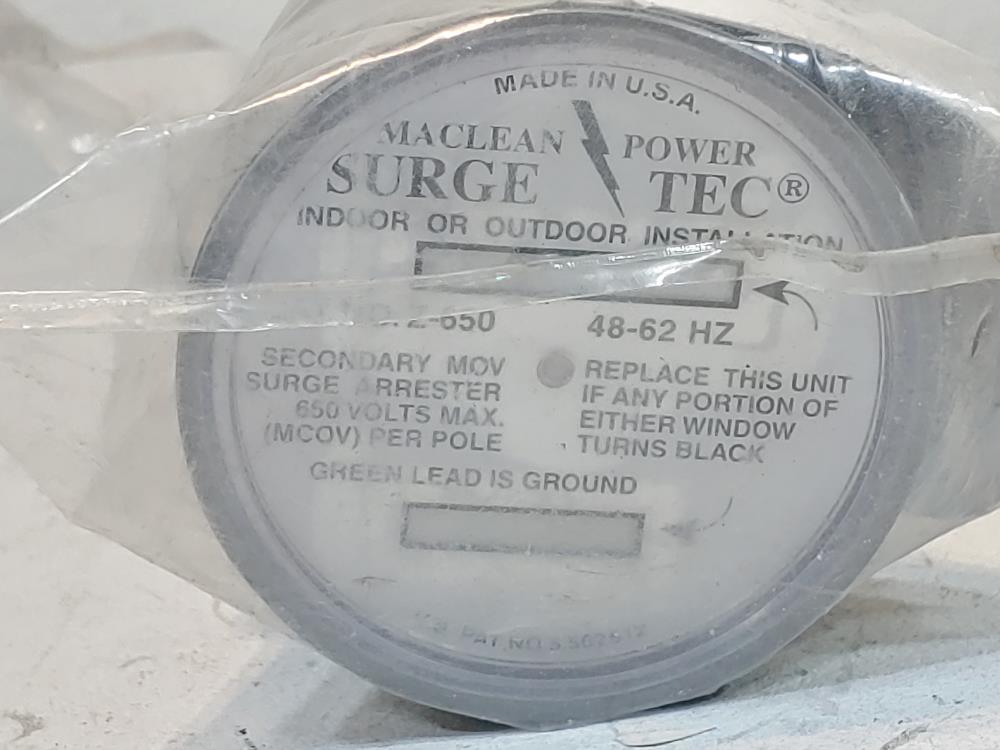 MacLean Power Systems Secondary Surge Tec Arrester Z3--650-AO