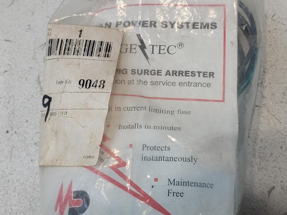 MacLean Power Systems Secondary Surge Tec Arrester Z3--650-AO