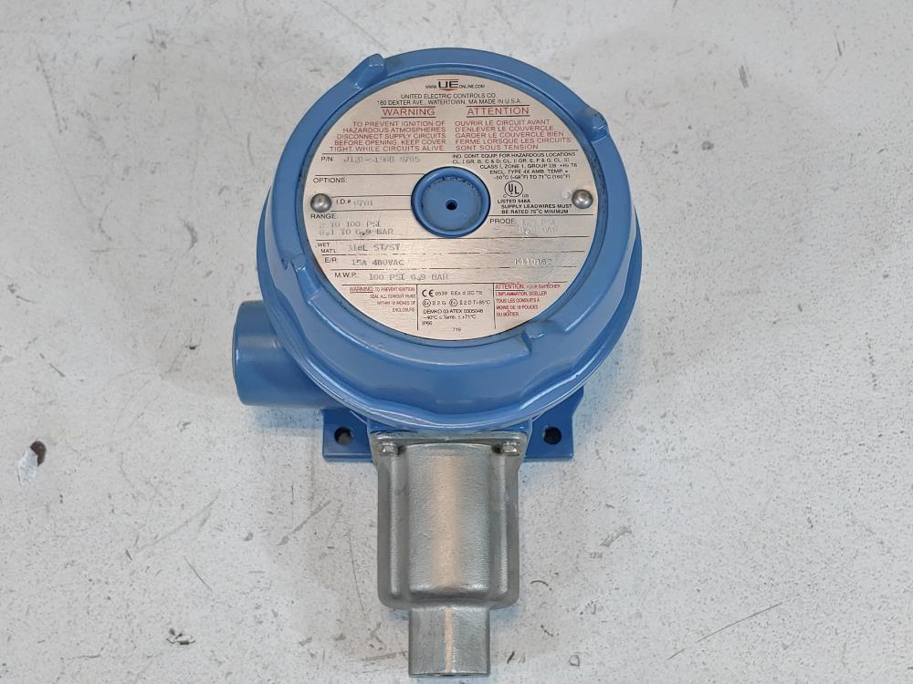 United Electric J120 Series Pressure Switch J120-S156B 