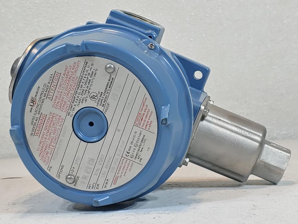 United Electric Pressure Switch H122-S156B
