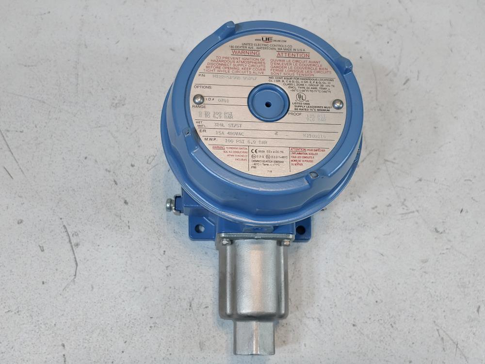 United Electric Pressure Switch H122-S156B