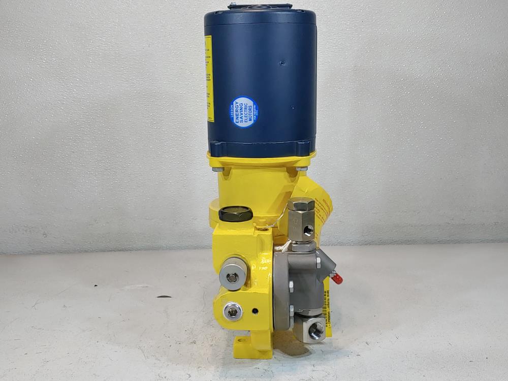 Milton Roy MRA Series Metering Pump w/ Leeson Motor 