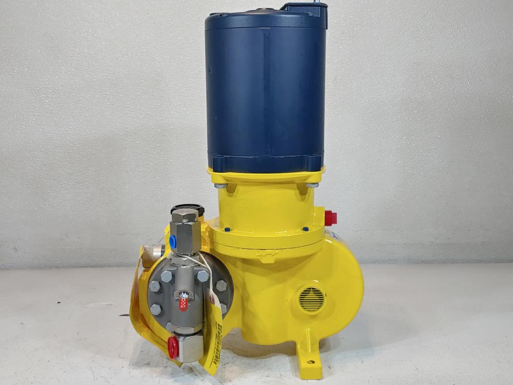 Milton Roy MRA Series Metering Pump w/ Leeson Motor 