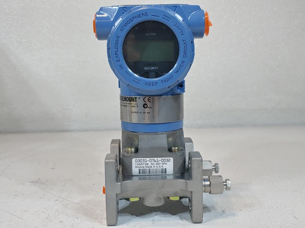 Rosemount 3051 Smart Family Pressure Transmitter 3051CD3A02A1AM5K5H2