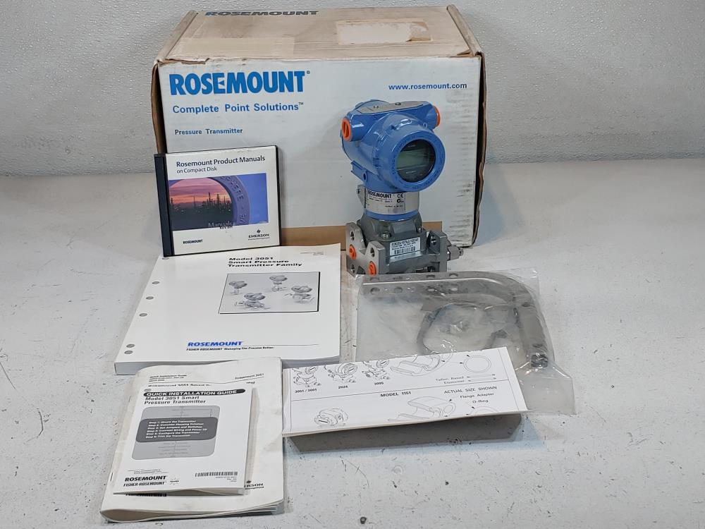 Rosemount 3051 Smart Family Pressure Transmitter 3051CD3A02A1AM5K5H2