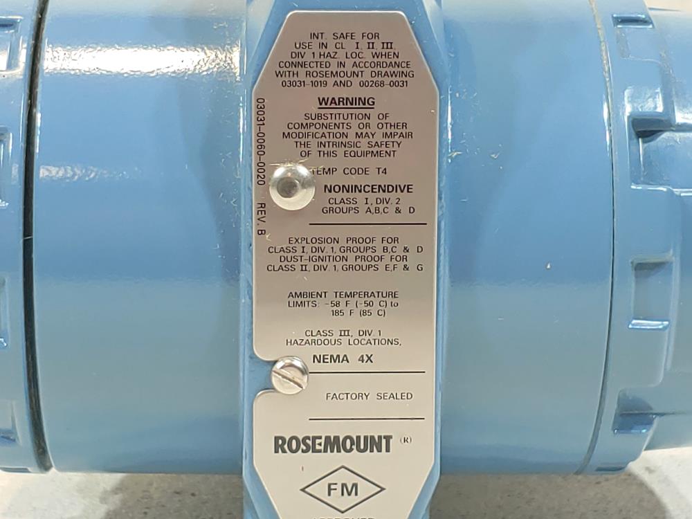 Rosemount 3051 Smart Family Pressure Transmitter 3051CD3A02A1AM5K5H2