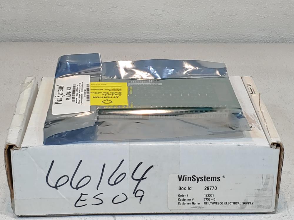 Wesco Winsystems 400-0080-000  Analog-ADP Card