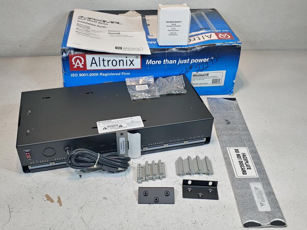 Altronix MAXIMAL1R Rack Mount Access Power Controller