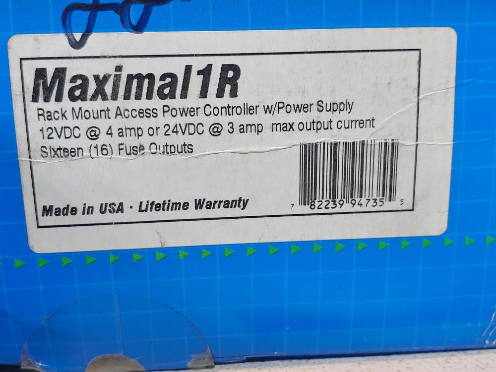 Altronix MAXIMAL1R Rack Mount Access Power Controller