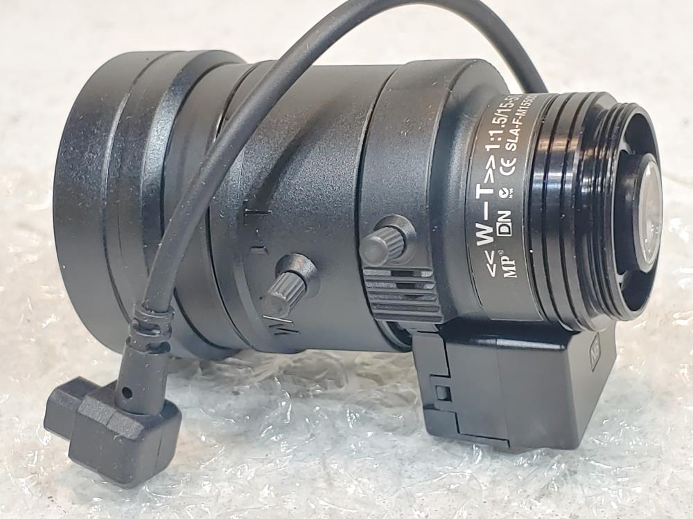 Samsung Hanwha SLA-F-M1550DNL Day/Night Varifocal Lens, 15-50mm